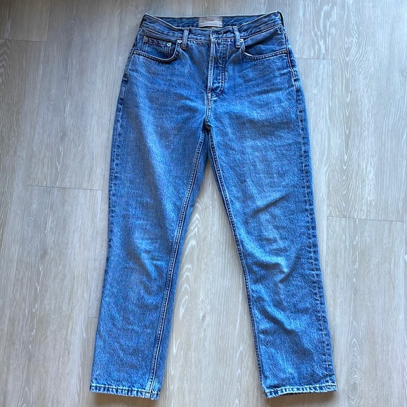 Everlane The 90’s Cheeky Jean Size 26 Crop - Picture 1 of 5